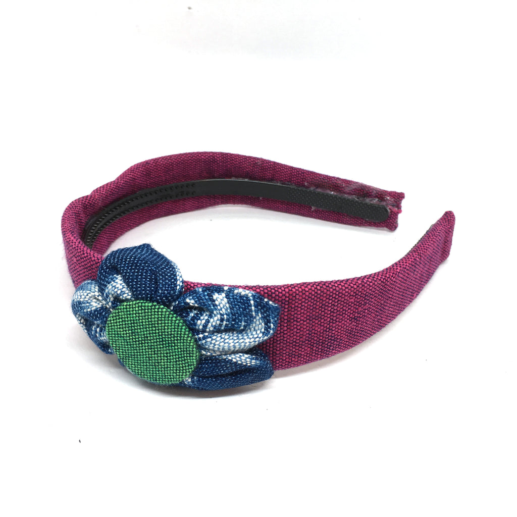Handmade Natural Indigo Dye Headband