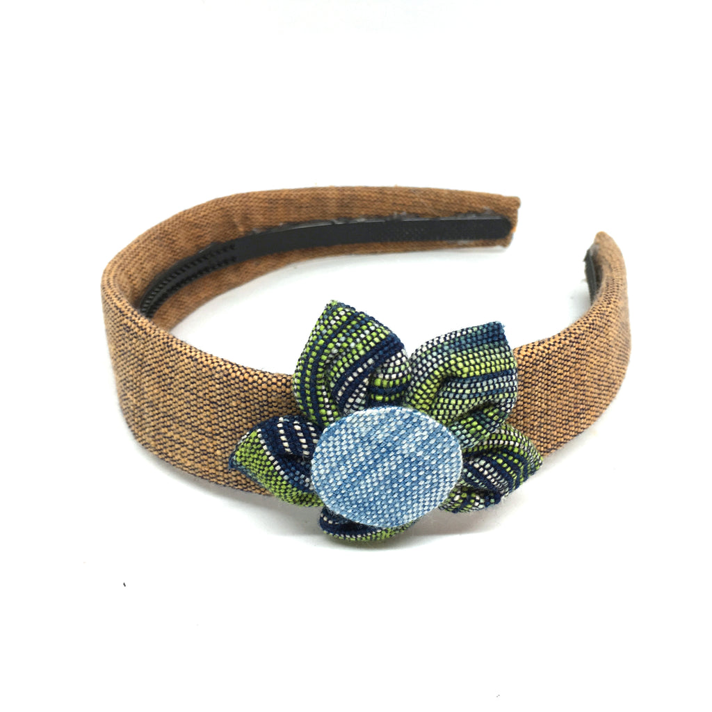 Handmade Natural Indigo Dye Headband